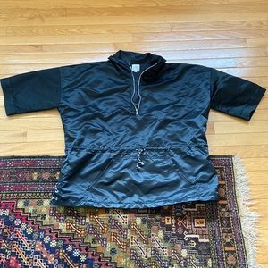 3/4 sleeve rain coat top